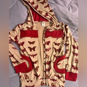 KQ Moths zip hoodie 8y modal